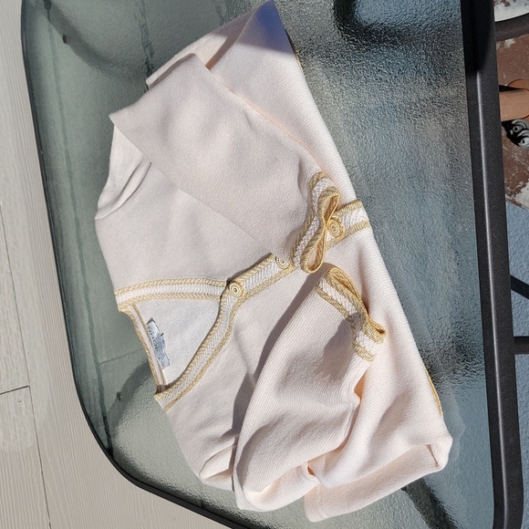 St. John Button Down Santana Knit Cardigan Sweater - Picture 10 of 11